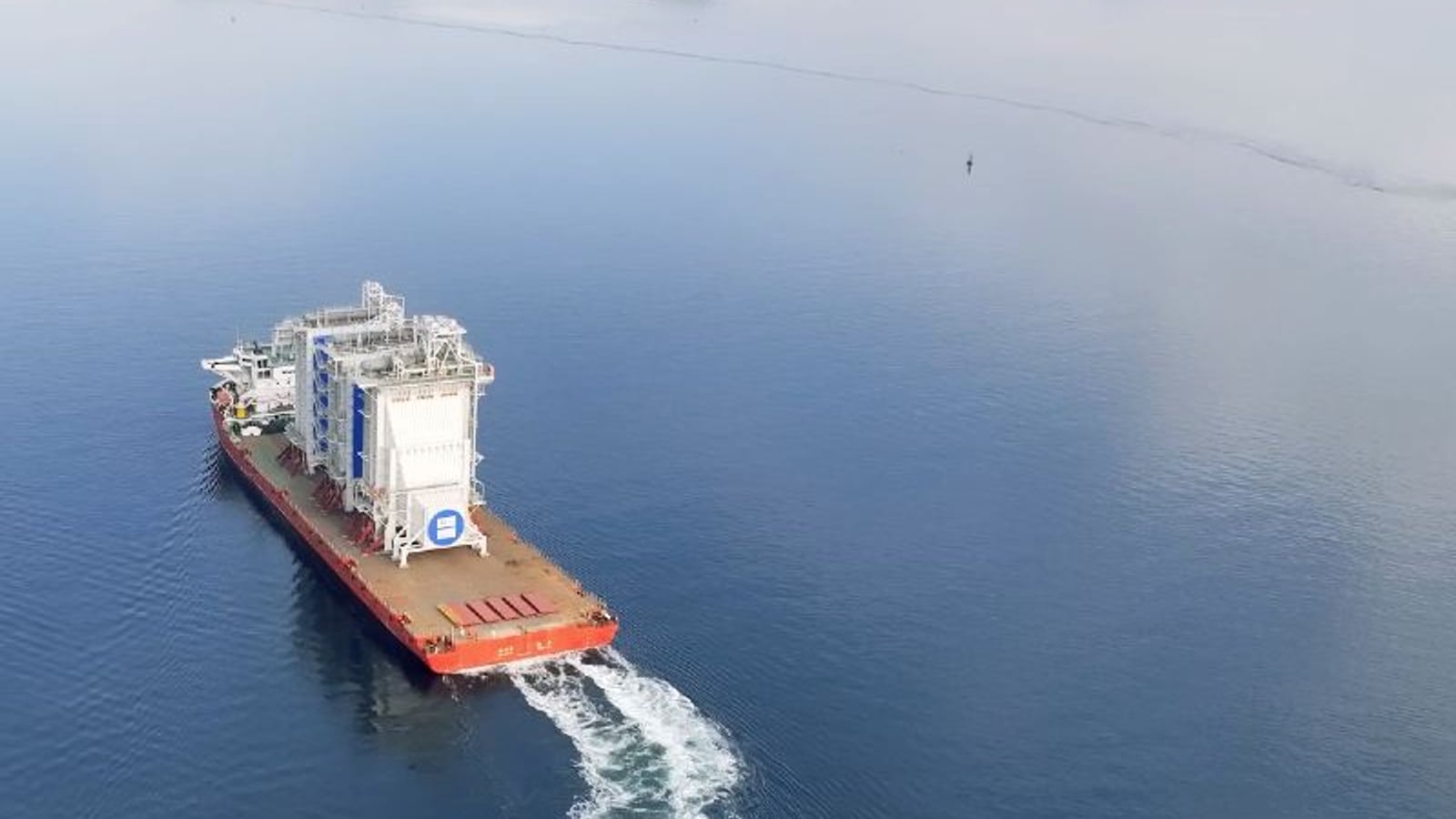 Large Module Transporter Ships GE transports 2|500 tonne HRSG supermodules from Korea to Japan | Enlit ...