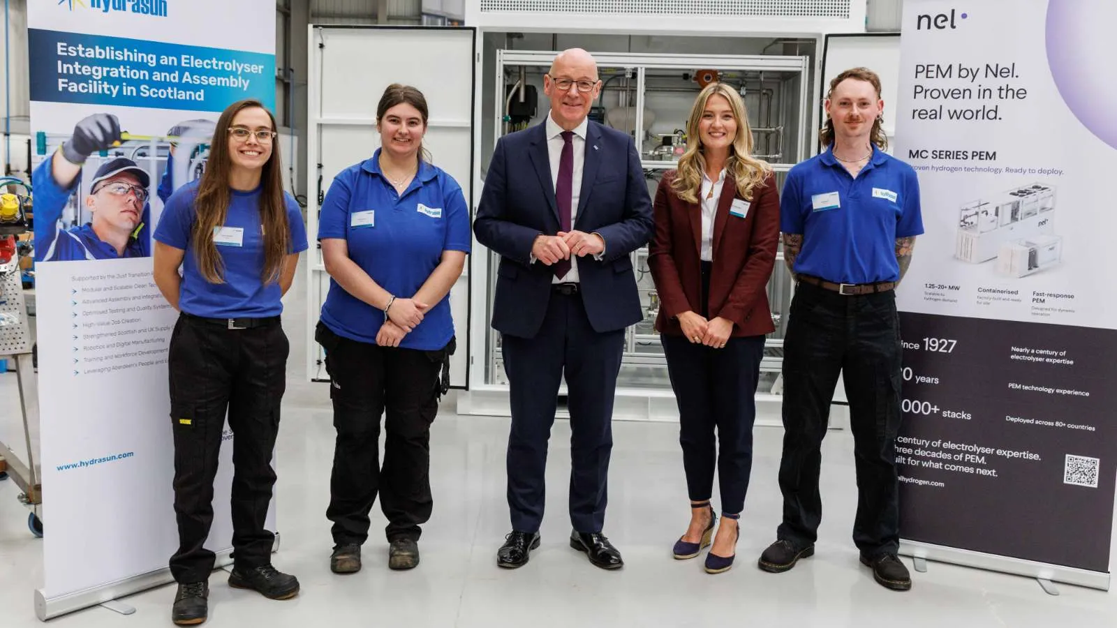 Plan announced for Scotland's first electrolyser facility
